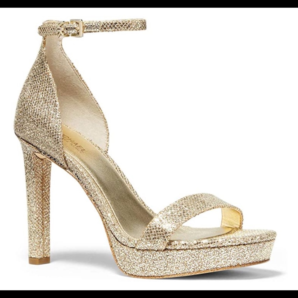 Michael Michael Kors Margot Platform Sandal Gold